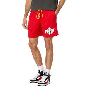 Diet Starts Monday Bolt Mesh Shorts Red MD